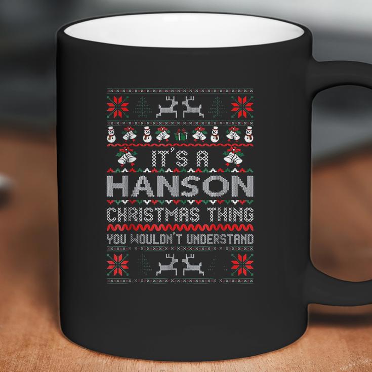 Hanson Christmas Coffee Mug