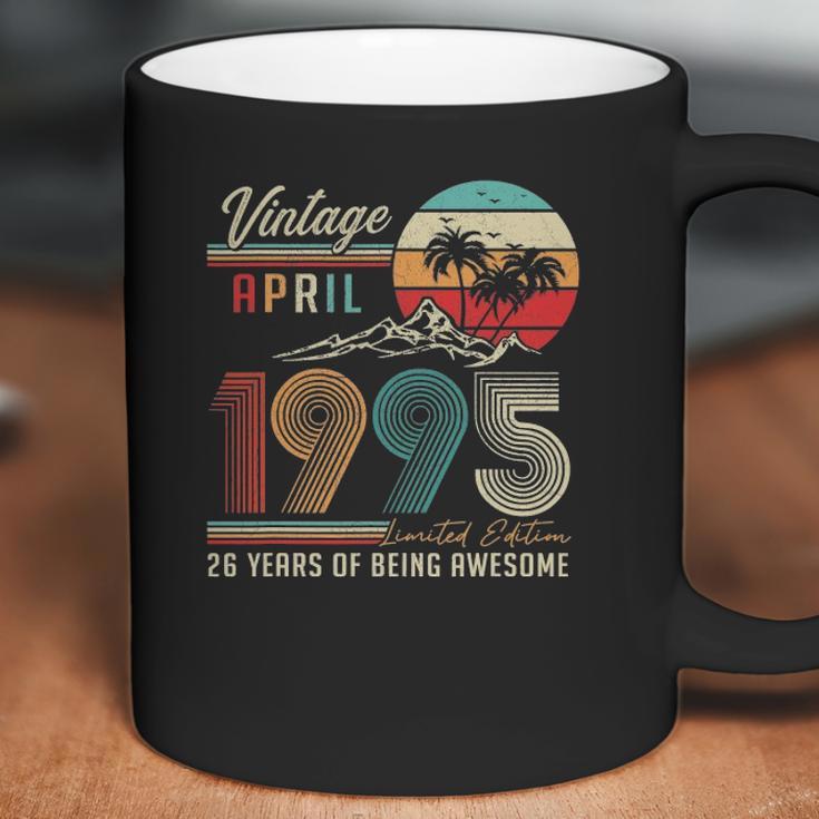 Happy 26Th Birthday Vintage April 1995 26 Years Old Coffee Mug