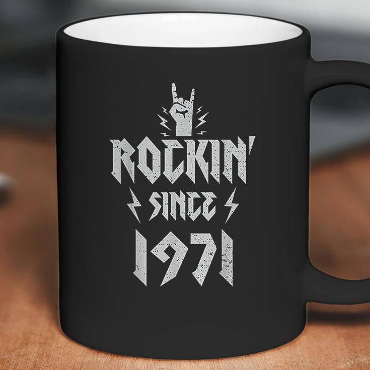 Hard Rock Music Rockin Since 1971 Coffee Mug