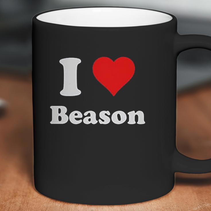 I Heart Beason I Love Beason Coffee Mug