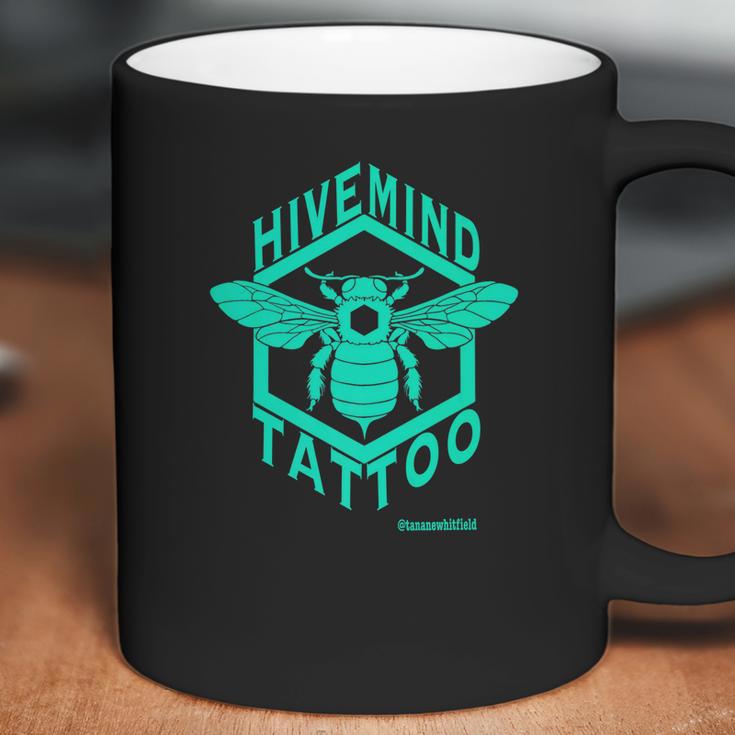 Hive Mind Tattoo Bee Logo Coffee Mug