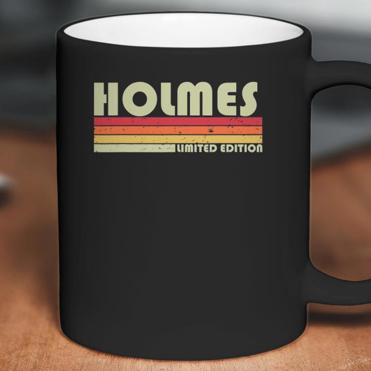 Holmes Surname Funny Retro Vintage 80S 90S Reunion Coffee Mug