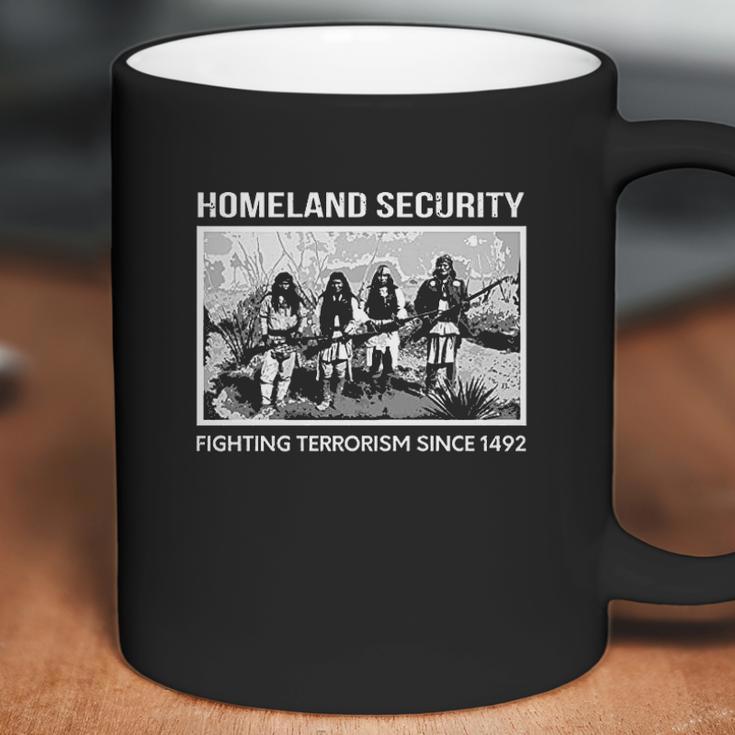 Homeland Security Fighting Terrorism Since 1942 Indian Guys Coffee Mug