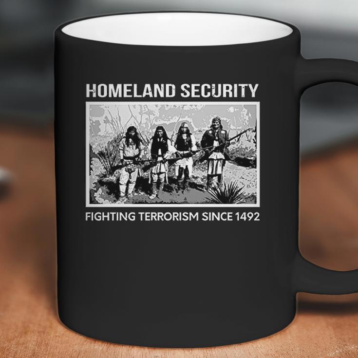 Homeland Security Fighting Terrorism Since 1942 Indian Guys Coffee Mug