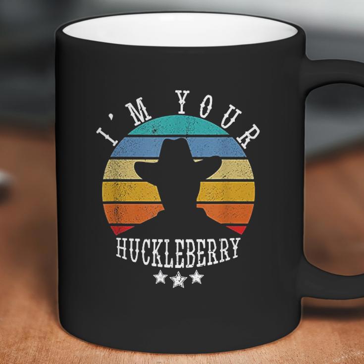 Im Your Huckleberry Vintage Cowboy Funny Western Quote Gift Coffee Mug