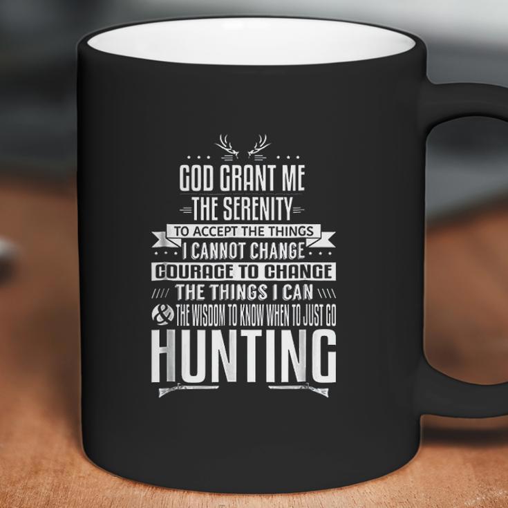 The Hunters Serenity Prayer Deer Hunting Coffee Mug