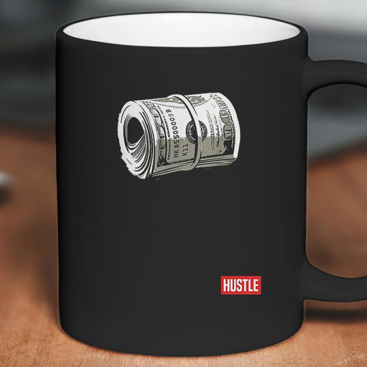 Hustle Hundred Dollar Bill Mo Money By Zany Brainy Coffee Mug