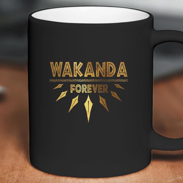 Iapparel Wakanda Forever Gold Foil Coffee Mug