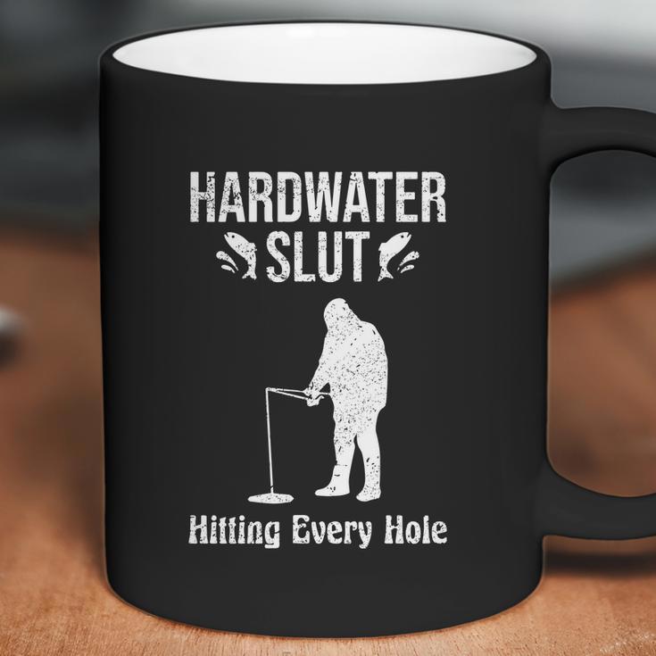 Ice Fishing Hardwater Slut Fisherman Gift Coffee Mug