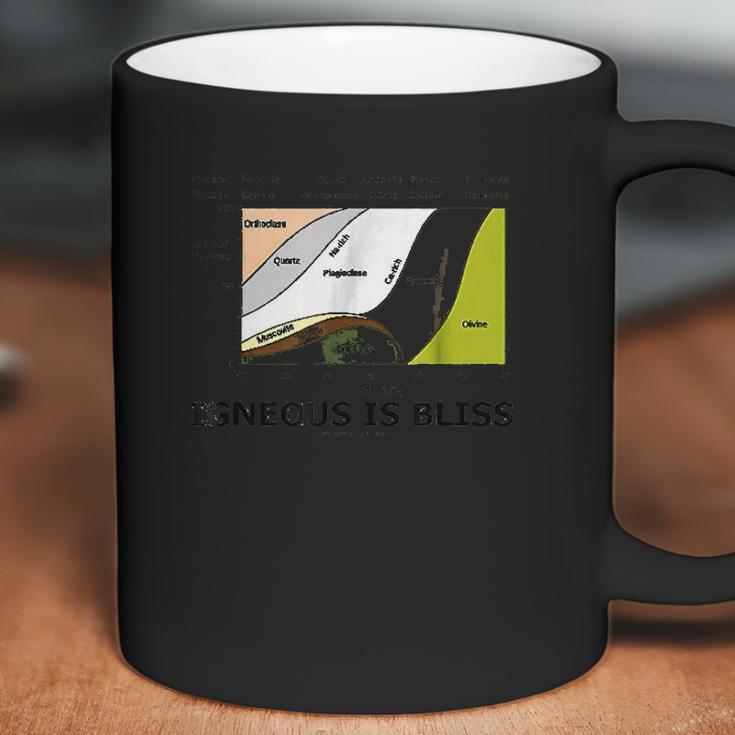 Igneous Is Bliss Geology Rock Geek Humor Coffee Mug