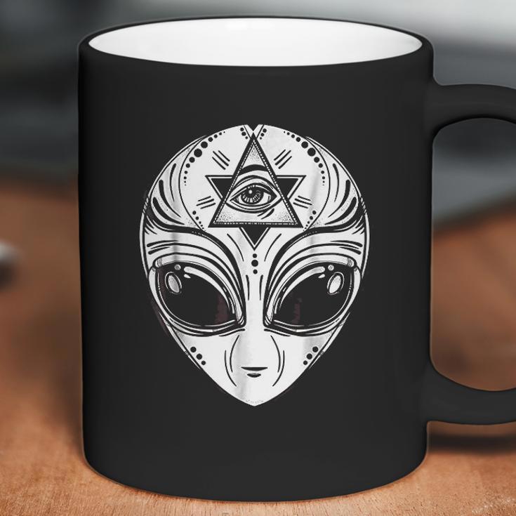 Illuminati Alien Occult Mason All Seeing Eye Coffee Mug