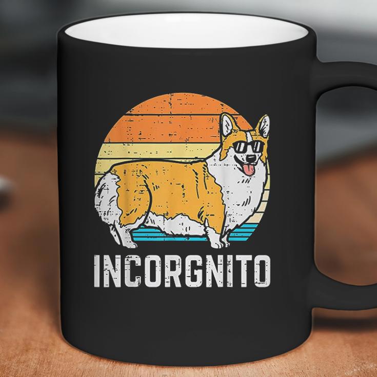 Incorgnito Welsh Corgi Sunset Retro Pet Dog Lover Owner Gift Coffee Mug