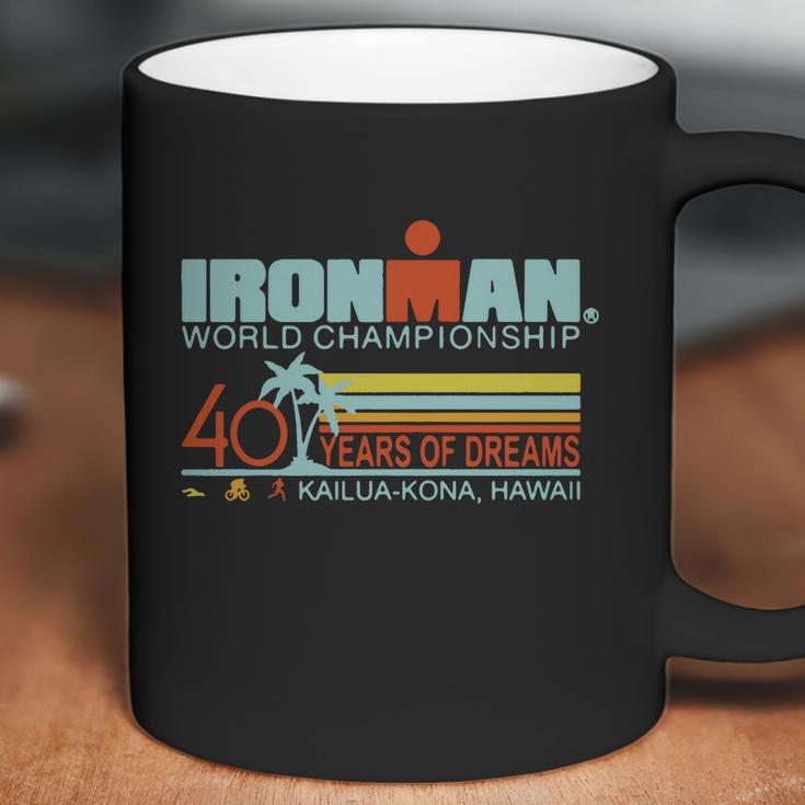 Ironman World Championship 40 Years Of Dreams Kailua-Kona Hawaii Coffee Mug