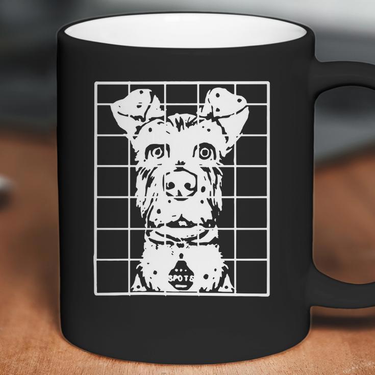 Isle Of Dogs Spots Caged Coffee Mug