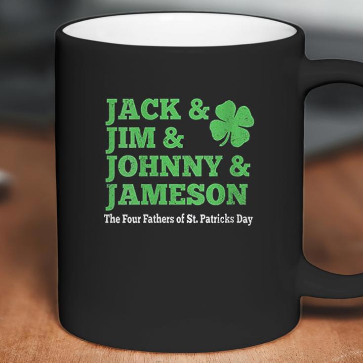 Jack Jim Johnny Jameson Four Fathers Of St Patricks Coffee Mug