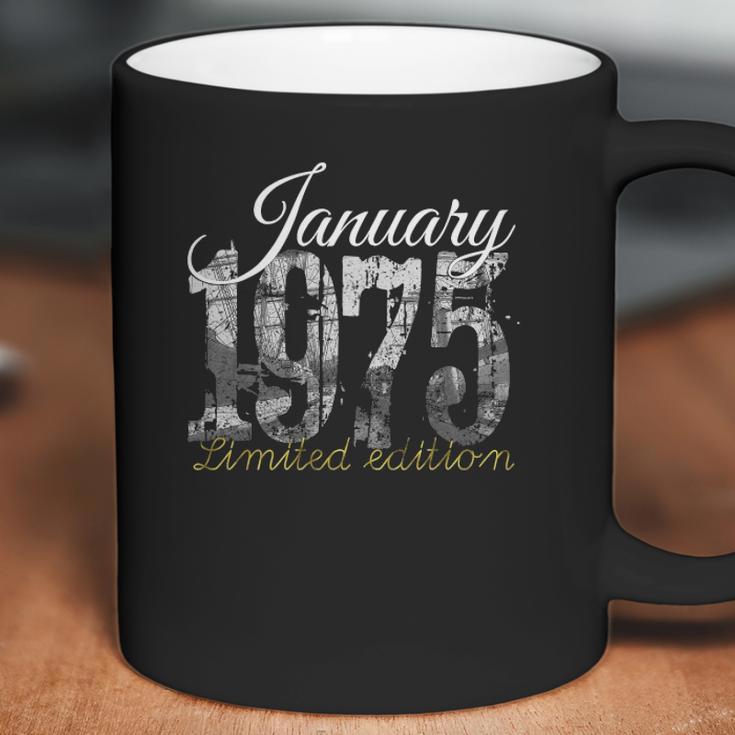 January 1975 Tee - 47 Years Old 1975 47Th Birthday Gift Coffee Mug