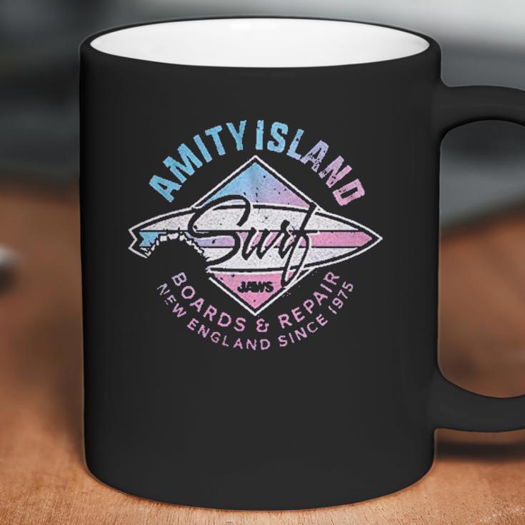 Jaws Amity Island Surf Purple Heather Coffee Mug