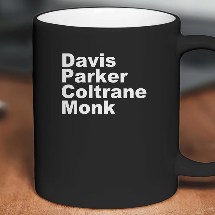 Jazz Players NamesShirt Miles Davis Monk Vinyl Parker Coffee Mug