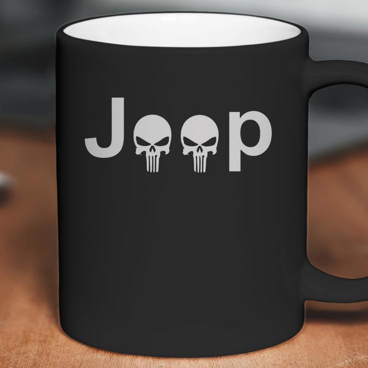 Jeep Punisher Logo Parody Coffee Mug