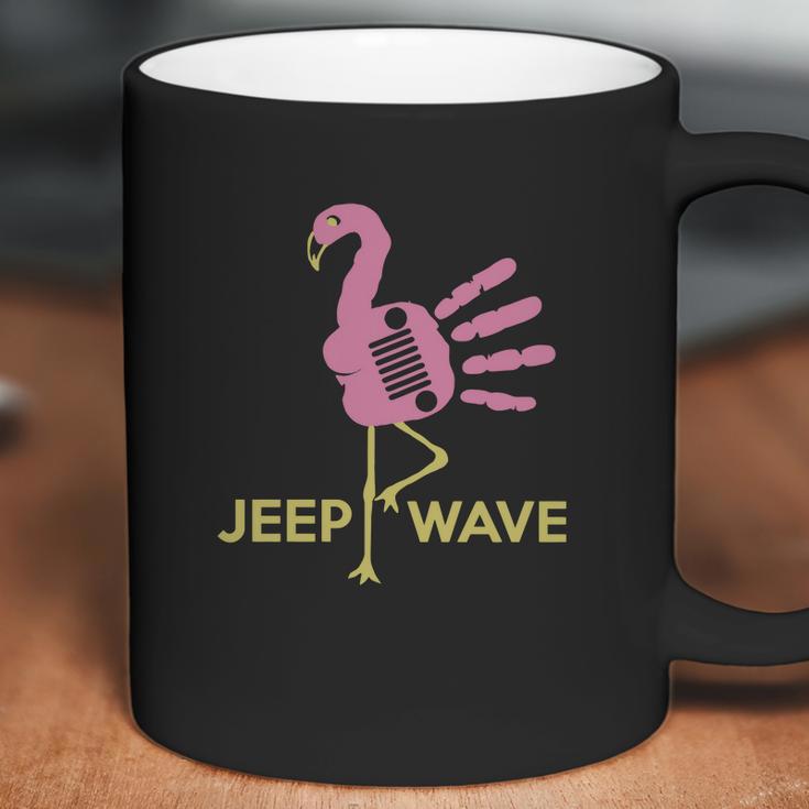 Jeep Wave Flamingo Coffee Mug