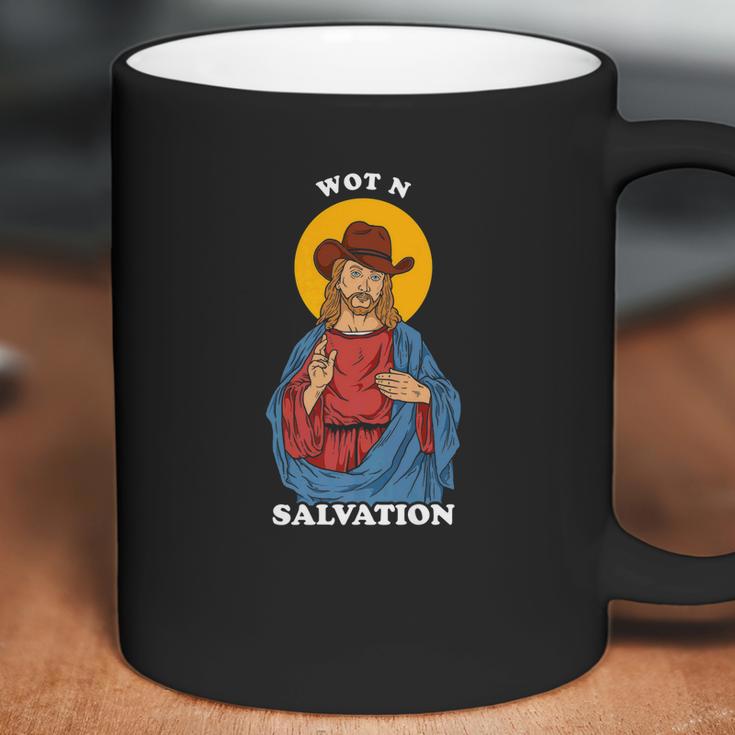 Jesus What In Tarnation Meme Wot N Salvation Coffee Mug