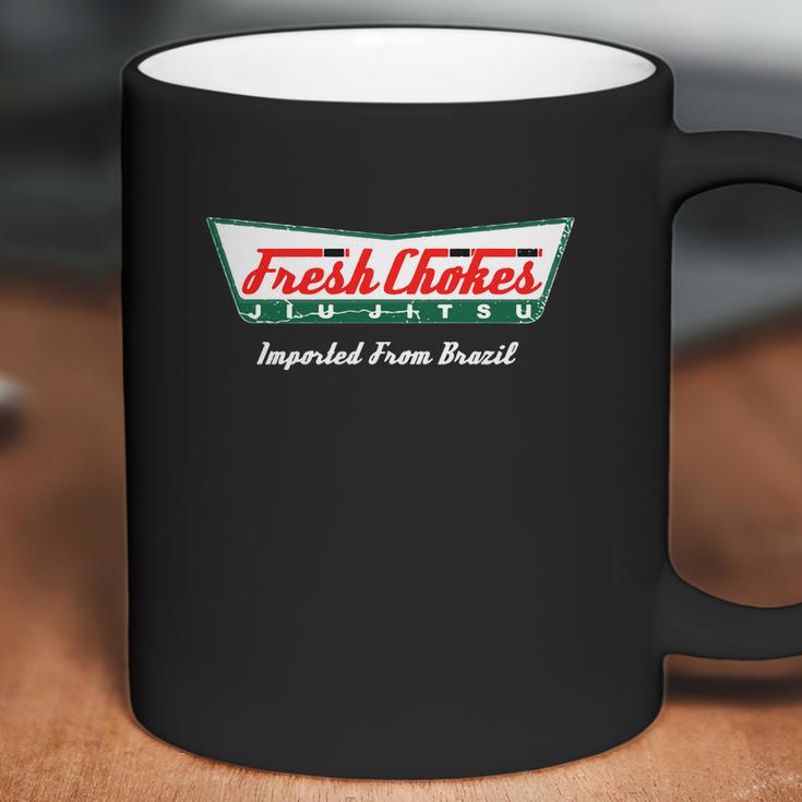 Jiu Jitsu Bjj Tee Fresh Chokes Coffee Mug