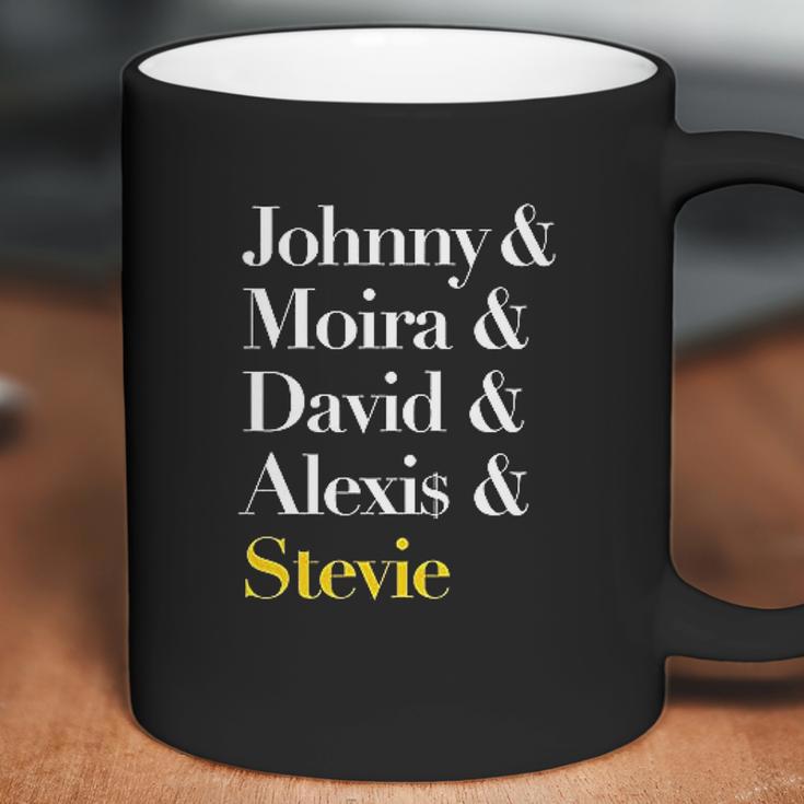 Johnny And Moira And David And Alexis And Stevie Coffee Mug