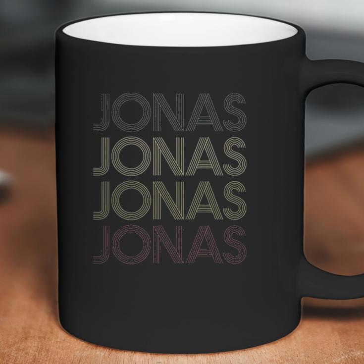 Jonas First Given Name Pride Vintage Distressed Coffee Mug