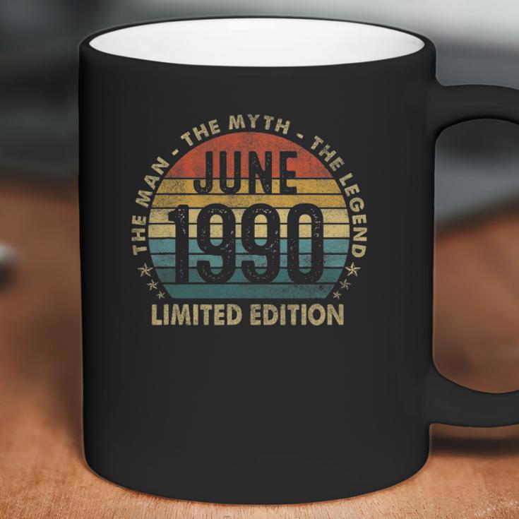 June 1990 Man Myth Legend Retro 31 Years Old For Men Coffee Mug