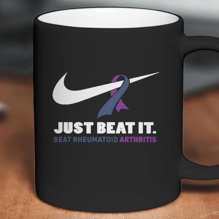 Just Beat It Beat Rheumatoid Arthritis Coffee Mug