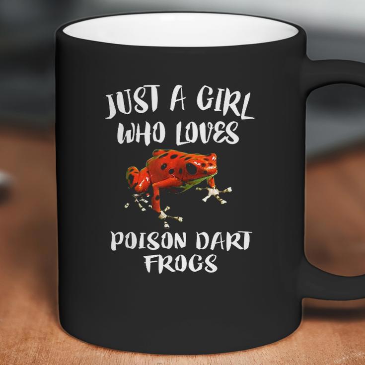 Just A Girl Who Loves Poison Dart Frogs Gift Coffee Mug