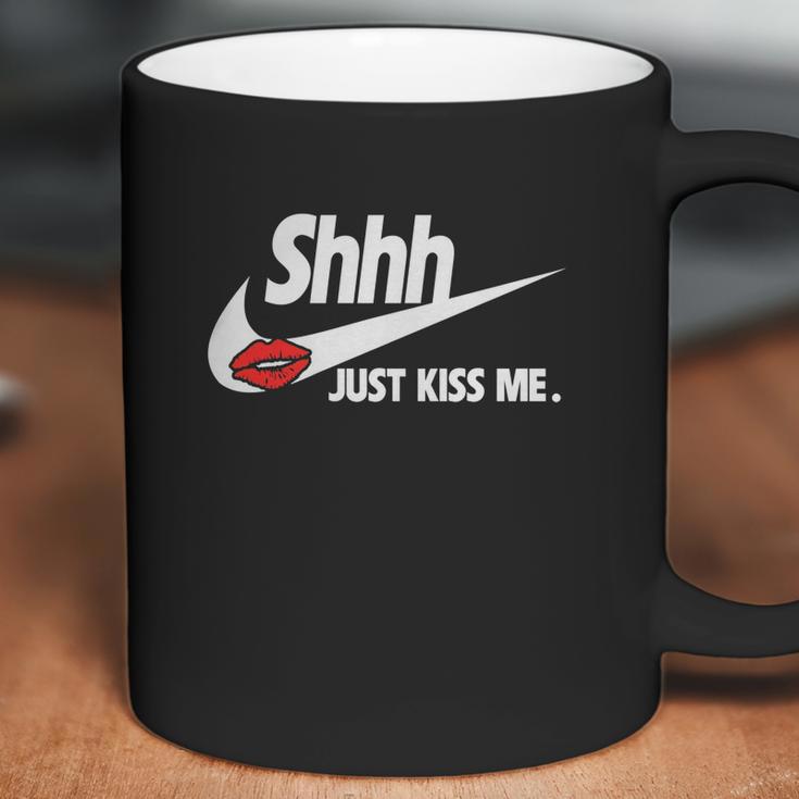 Just Kiss Me-Shhh Coffee Mug