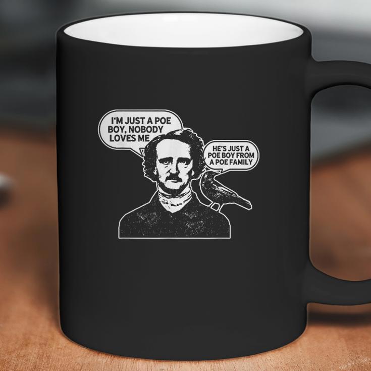 Im Just A Poe Boy Edgar Allan Poe Raven Coffee Mug