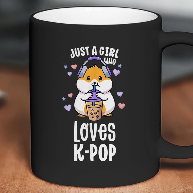 K Pop For Ns Girl Kawaii Kpop Hamster Bubble Tea Coffee Mug