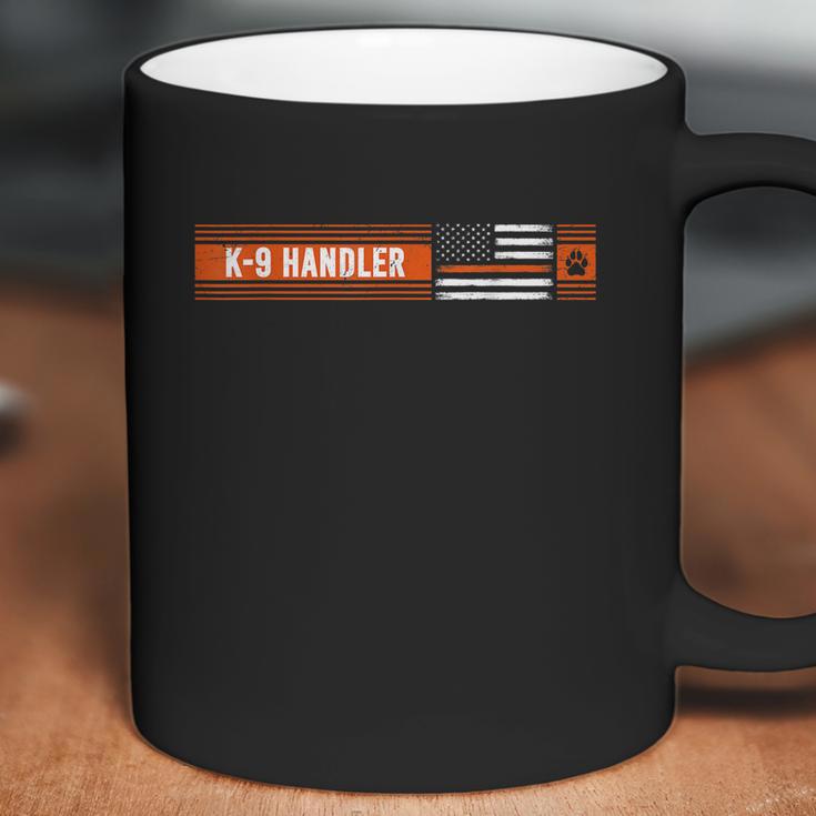 K9 Handler Search & Rescue Thin Orange Line Flag K9 Unit Graphic Design Printed Casual Daily Basic Coffee Mug