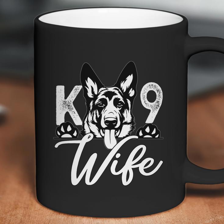 K9 Unit Police Officer Wife Gift German Shepherd Graphic Design Printed Casual Daily Basic Coffee Mug