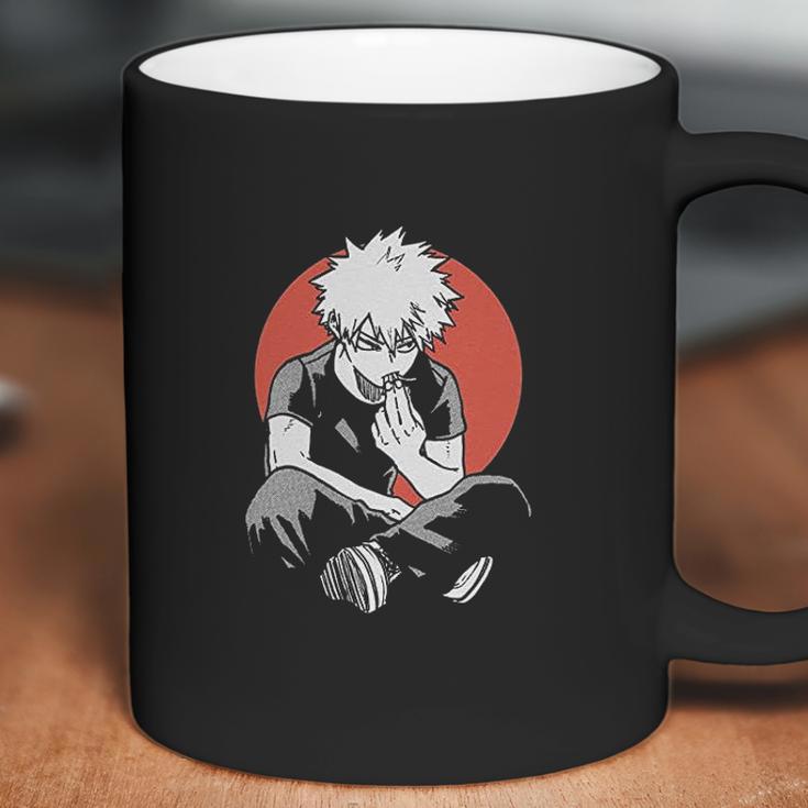 Katsuki Bakugo Eating Fries My Hero Academia Boku No Hero Academia Coffee Mug