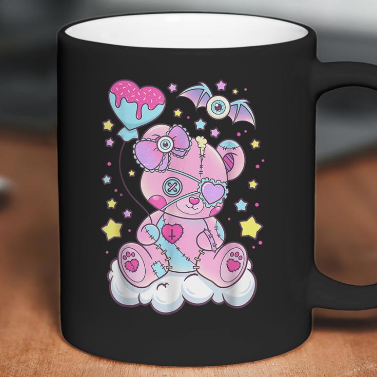 Kawaii Pastel Goth Cute Creepy Bear V2 Men Women T-Shirt Graphic Print Casual Unisex Tee Coffee Mug