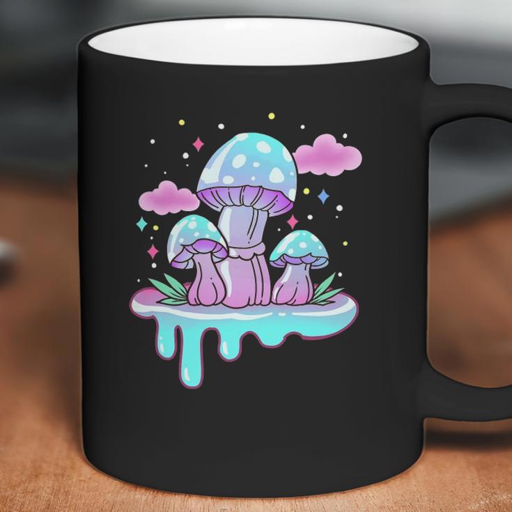 Kawaii Pastel Goth Mushrooms Coffee Mug