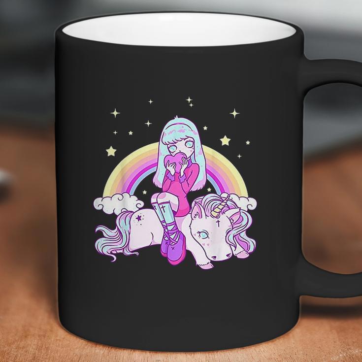 Kawaii Pastel Goth Rainbow Unicorn Cute Girl Unicorn Gifts Coffee Mug