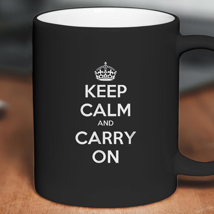 Keep Calm And Carry On British World War Ii Slogan Coffee Mug