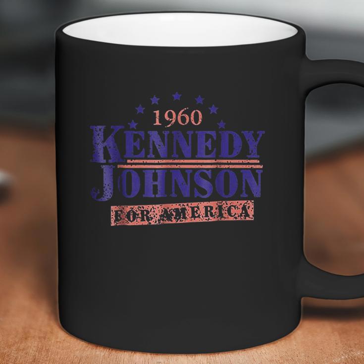 Kennedy Johnson 1960 Coffee Mug