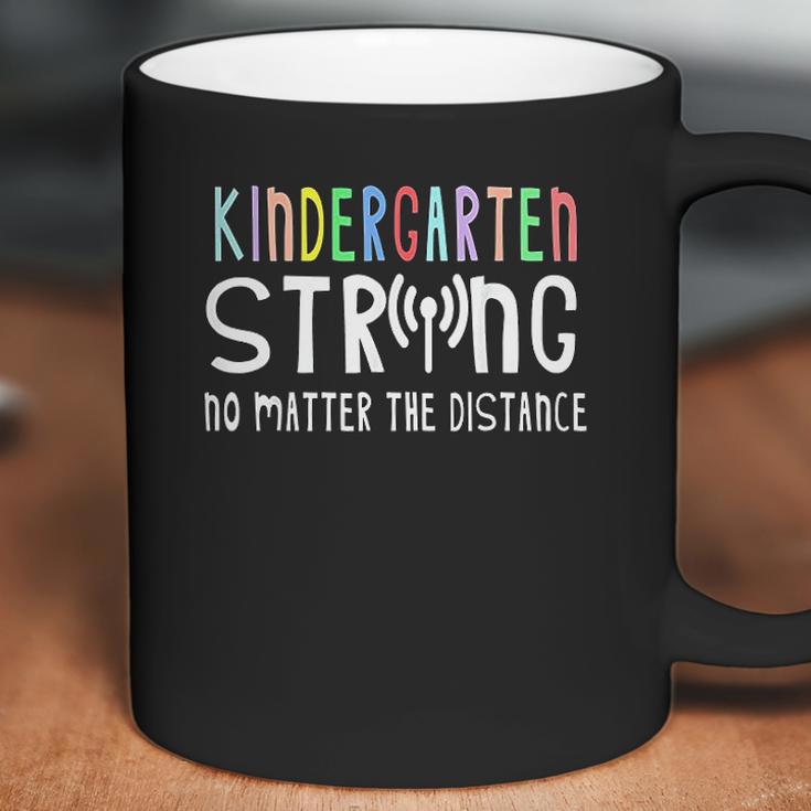 Kindergarten Strong No Matter The Distance Wifi School Gift Coffee Mug