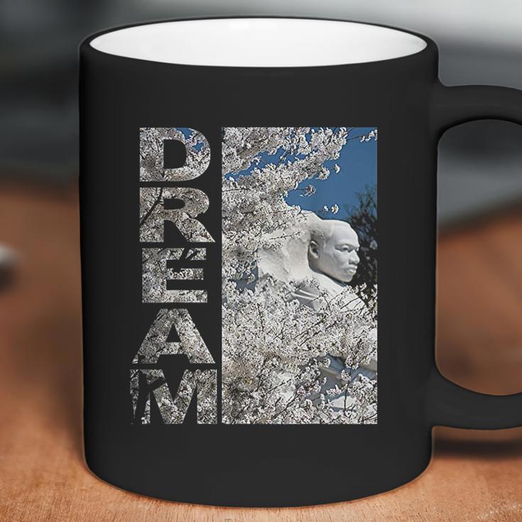 King Memorial And Cherry Blossoms Washington Dc Coffee Mug