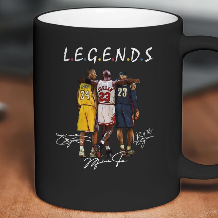 Kobe Bryant Michael Jordan And Lebron James Legends Friends Shirt Unisex Tee Coffee Mug