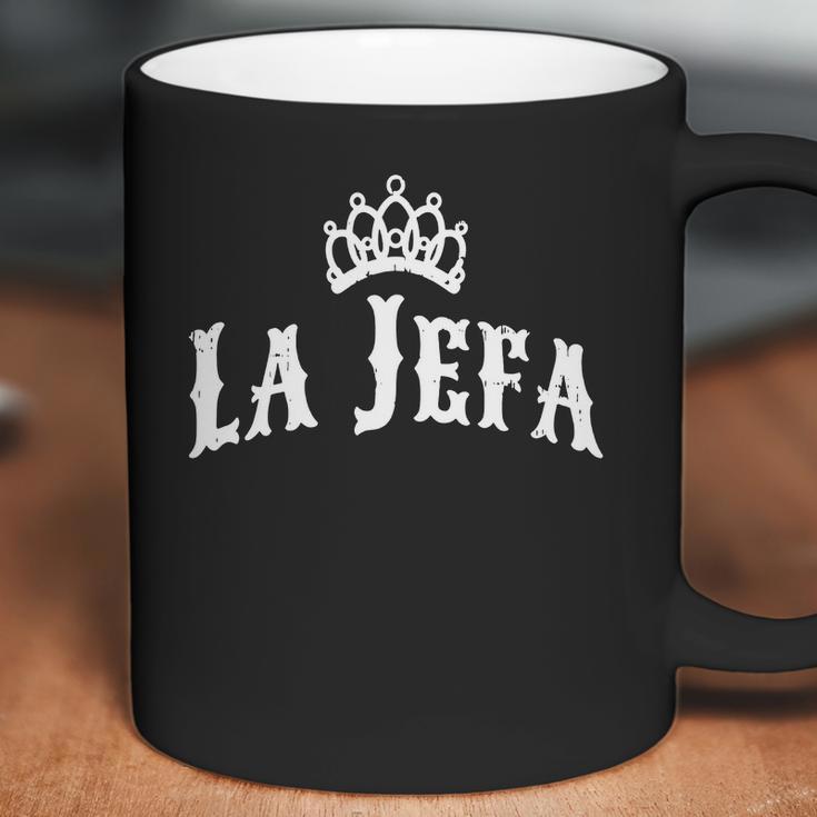 La Jefa The Boss Woman Spanish T-Shirt Coffee Mug