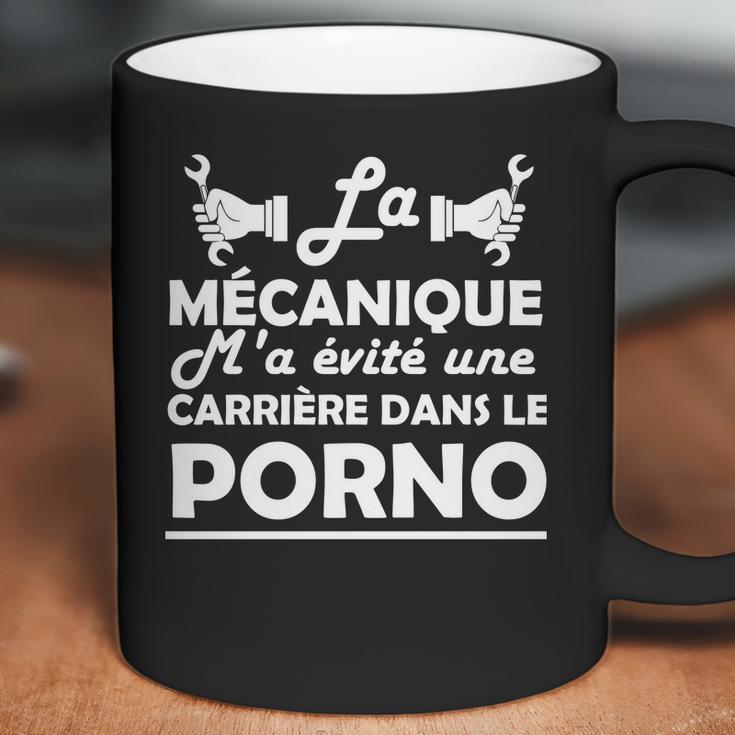 La Mécanique Ma Evite Une Carrière Dans Le Porno Coffee Mug