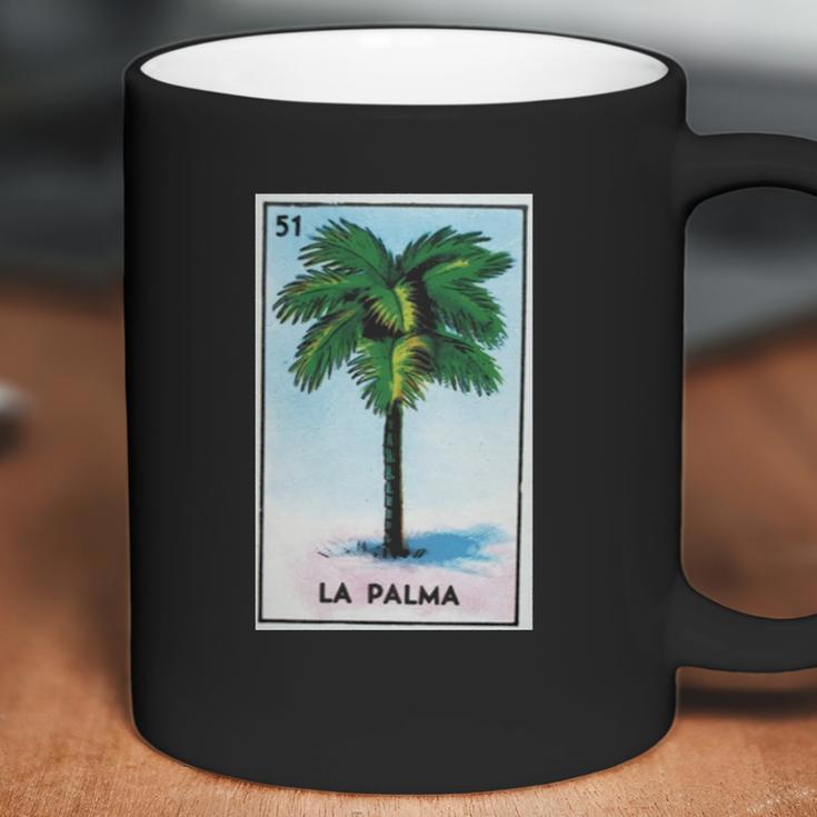 La Palma Palm Tree Loteria Party Shirt Coffee Mug