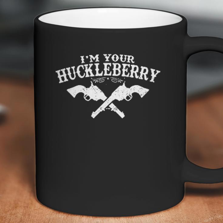 Ladies Burnout Tank Im Your Huckleberry Coffee Mug