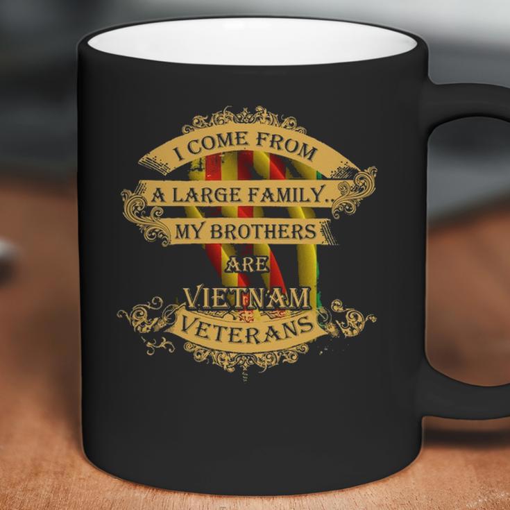 Large Family My Brothers Are Vietnam Veterans Coffee Mug